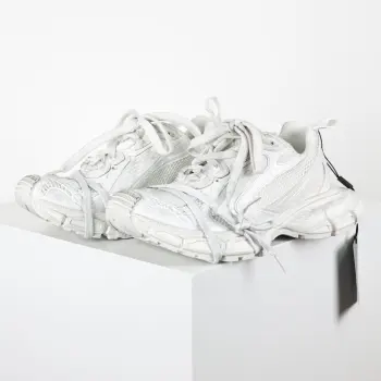 情侣款滑橡胶大底老爹鞋 高仿巴黎世家男士运动鞋