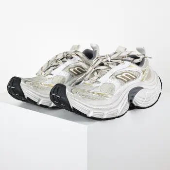 情侣款圆头系带老爹鞋 高仿巴黎世家男士运动鞋