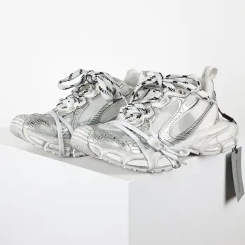 情侣款防滑橡胶老爹鞋 高仿巴黎世家男士运动鞋