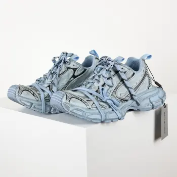 情侣款滑橡胶大底老爹鞋 高仿巴黎世家男士运动鞋