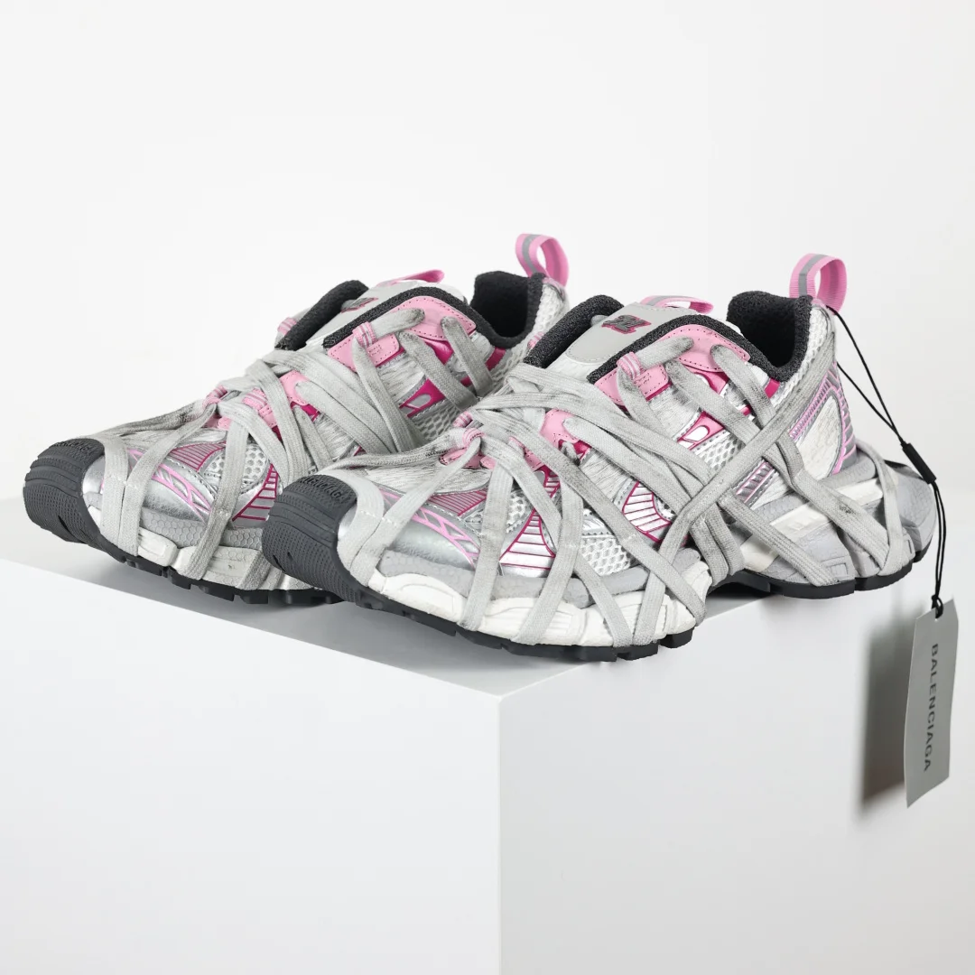 巴黎世家 情侣款防滑橡胶大底老爹鞋