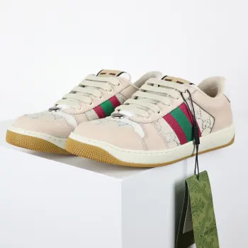 情侣款休闲运动鞋 高仿古奇男士运动鞋