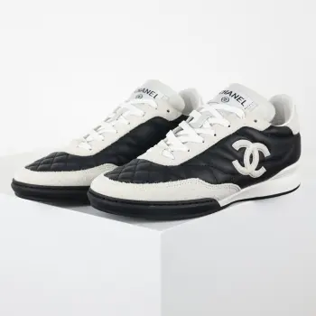 Women s Round Toe Lace-Up Casual Shoes Replica Chanel Womens Sneakers