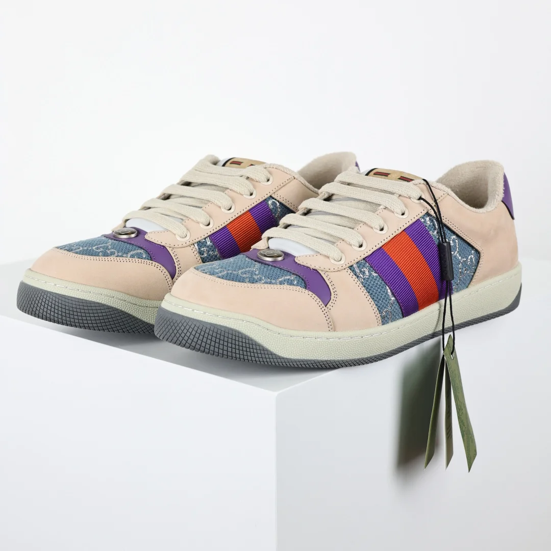 古奇 情侣款休闲运动鞋