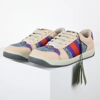 情侣款休闲运动鞋 高仿古奇男士运动鞋