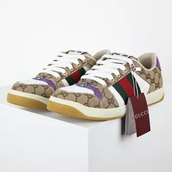 情侣款休闲运动鞋 高仿古奇男士运动鞋