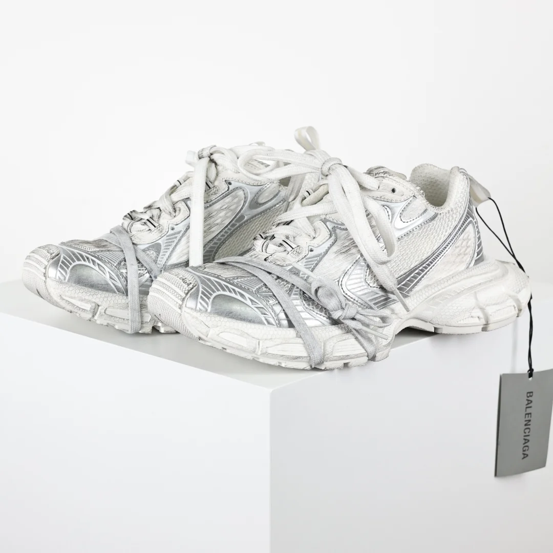 巴黎世家 情侣款防滑橡胶大底老爹鞋