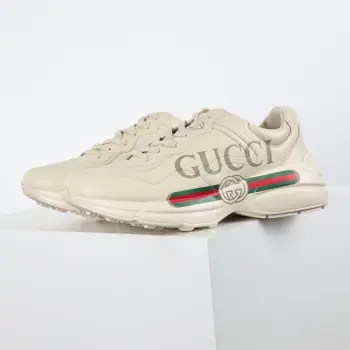 情侣款复古老爹鞋 高仿古奇男士运动鞋