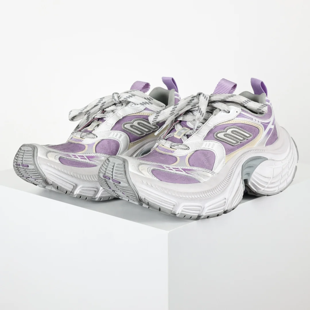 巴黎世家 情侣款圆头系带老爹鞋 巴黎世家 情侣款圆头系带老爹鞋