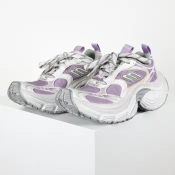 情侣款圆头系带老爹鞋 高仿巴黎世家男士运动鞋