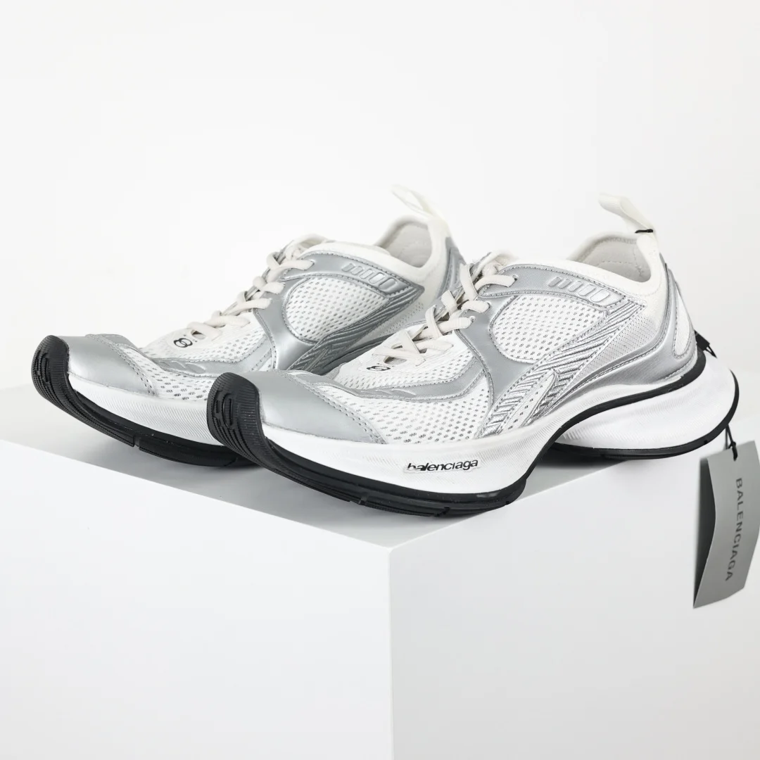 巴黎世家 情侣款网织布潮流老爹鞋