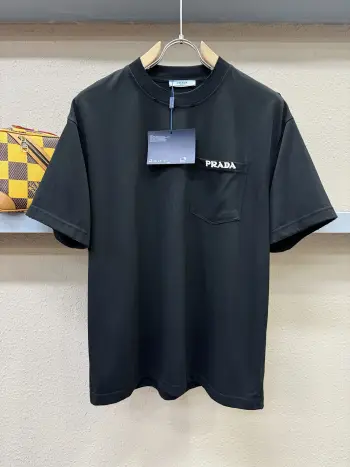  2026新品休闲短袖T恤 高仿普拉达T恤/POLO衫