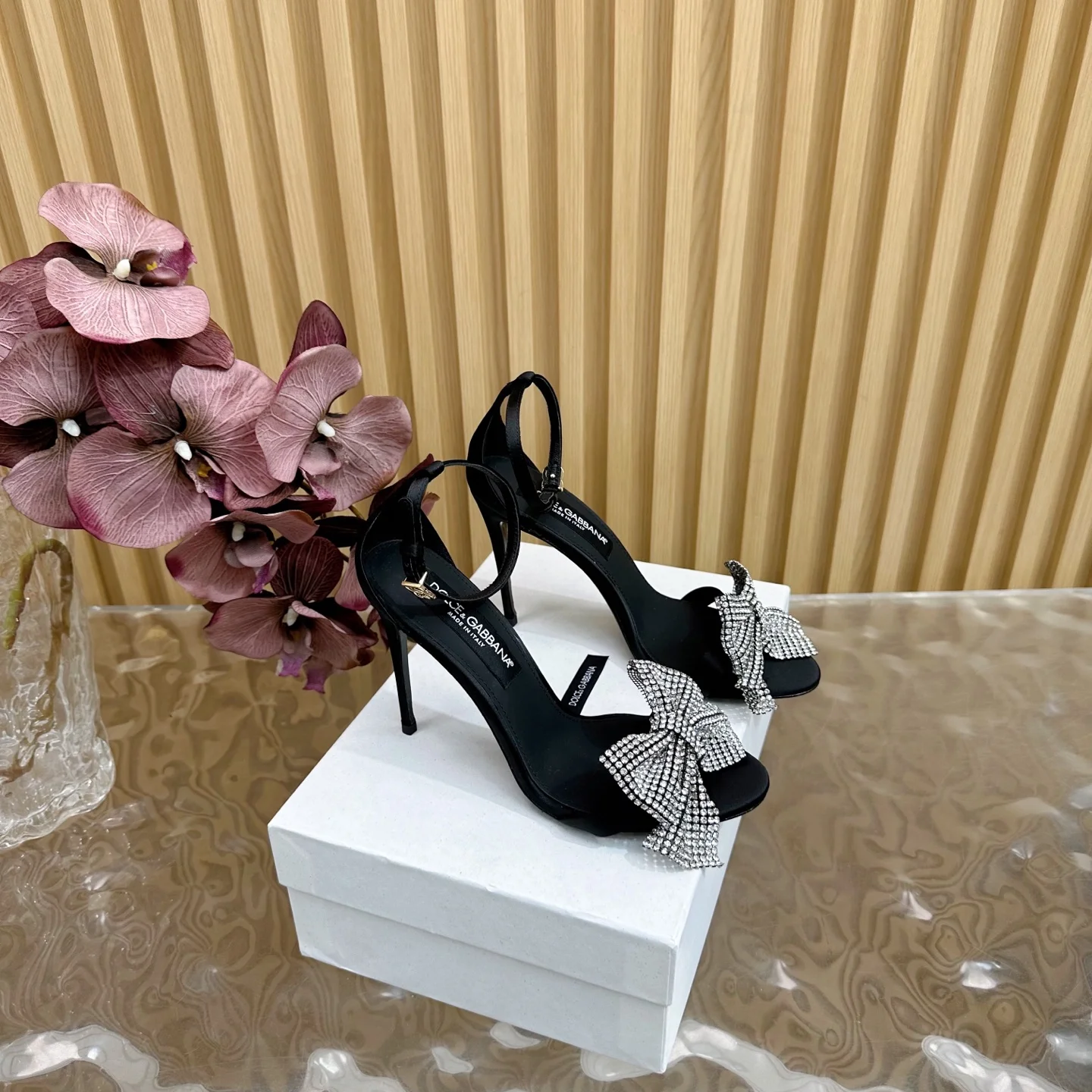 杜嘉班纳 超高跟露趾凉拖 杜嘉班纳 超高跟露趾凉拖