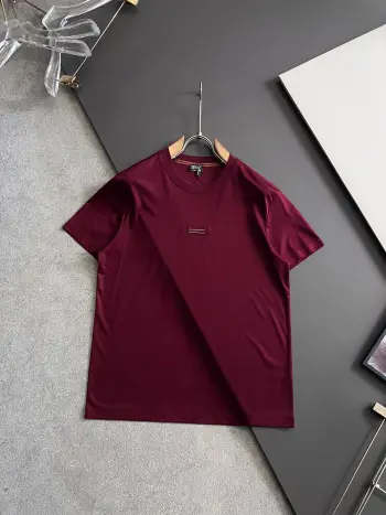 双股丝光进口牛奶丝T恤 高仿杰尼亚T恤/POLO衫