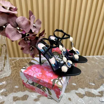 Spring and summer new fashion show style sandals Replica Dolce Gabbana Womens Sandals and Slides