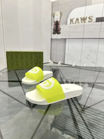 最新款情侣款拖鞋 高仿古奇男士凉鞋/拖鞋