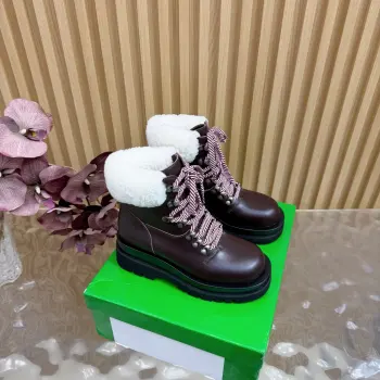 Laced Internet Celebrity Fashion Knight Boots Martin Boots Replica Bottega Veneta Womens Boots