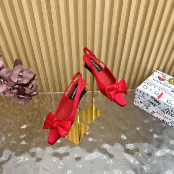 Silk series kitten-heel sandals Replica Dolce Gabbana Womens Sandals and Slides