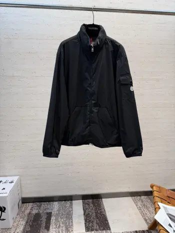 26SS New Men s Hidden Hooded Jacket Replica Montblanc Jackets and Outerwear