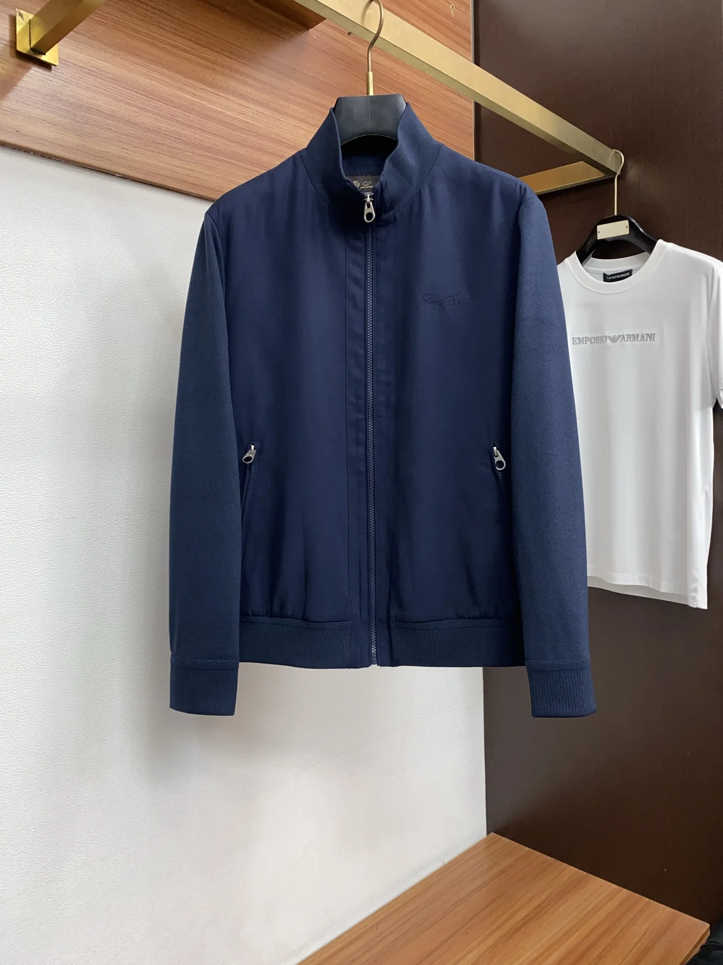 诺悠翩雅 2026新款男士休闲定制翻领夹克外套 诺悠翩雅 2026新款男士休闲定制翻领夹克外套