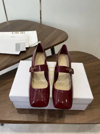 26ssD-Cherie露跟高跟鞋 Replica Dior Womens Loafers and Dress Shoes
