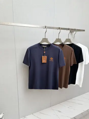 新款走秀图案时尚休闲短袖T恤 高仿诺悠翩雅T恤/POLO衫