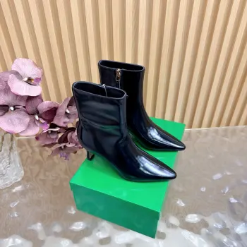 Adamo Series High Heel Ankle Boots Replica Bottega Veneta Womens Boots