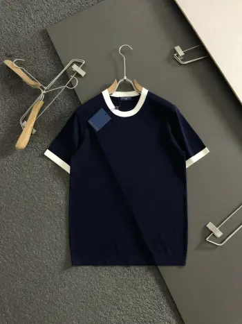 2026春夏暗纹提花短袖 高仿诺悠翩雅T恤/POLO衫