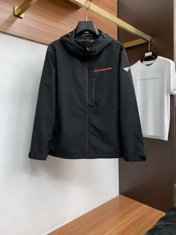 2026 New Men s Casual Custom Lapel Jacket Replica Prada Jackets and Outerwear