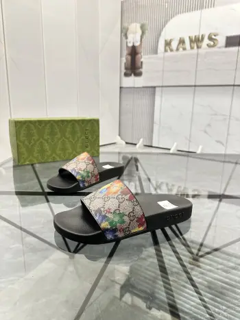 最新款情侣款拖鞋 高仿古奇男士凉鞋/拖鞋