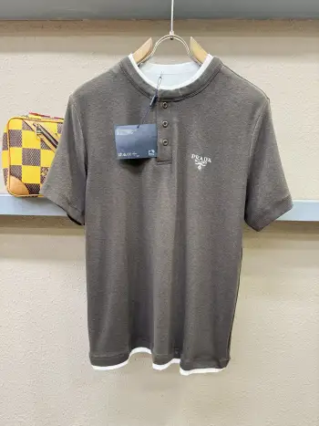  2026新品休闲短袖 高仿普拉达T恤/POLO衫