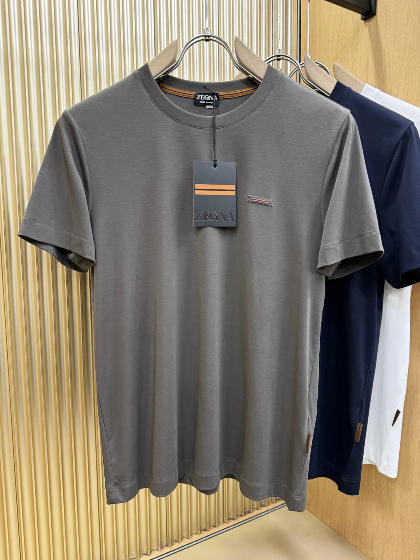 杰尼亚  2026新款短袖T恤