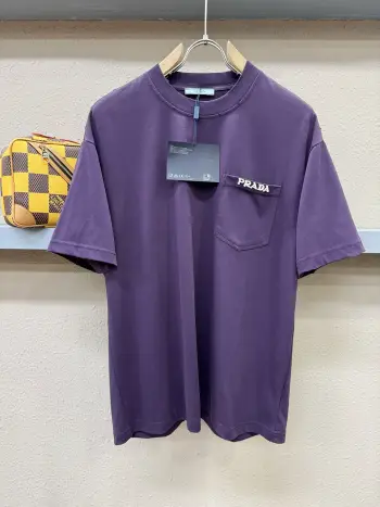  2026新品休闲短袖T恤 高仿普拉达T恤/POLO衫