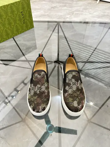 男士一脚蹬渔夫鞋 高仿古奇男士休闲鞋/板鞋