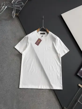 双股丝光进口牛奶丝T恤 高仿诺悠翩雅T恤/POLO衫