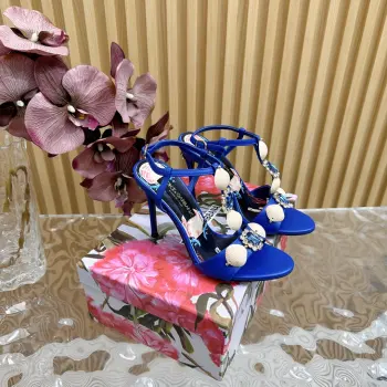 Spring and summer new fashion show style sandals Replica Dolce Gabbana Womens Sandals and Slides