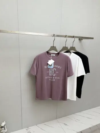 新款走秀图案时尚休闲短袖T恤 高仿布鲁内洛库奇内利T恤/POLO衫