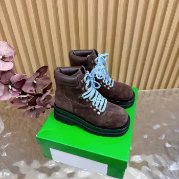 Laced Internet Celebrity Fashion Knight Boots Martin Boots Replica Bottega Veneta Womens Boots