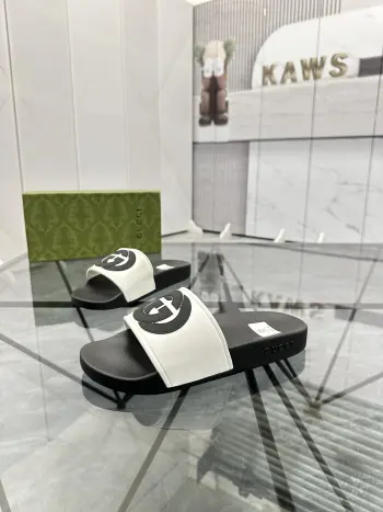 最新款情侣款拖鞋 高仿古奇男士凉鞋/拖鞋