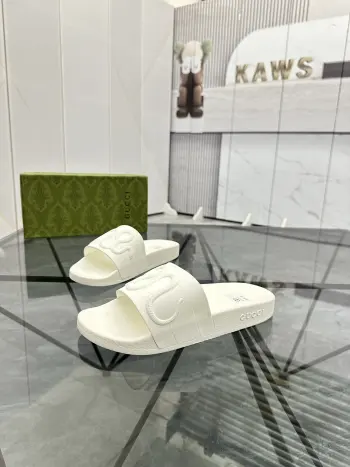 最新款情侣款拖鞋 高仿古奇男士凉鞋/拖鞋