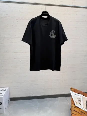 26S New Spring/Summer Casual Men s Round Neck Short Sleeve Replica Montblanc Tshirts and Polos