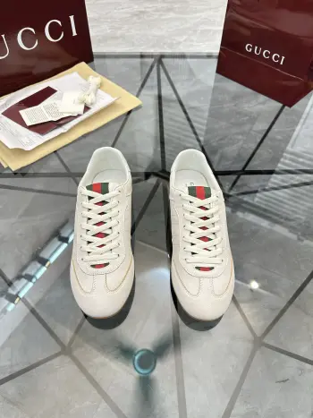 情侣款低帮休闲老爹鞋 高仿古奇男士休闲鞋/板鞋