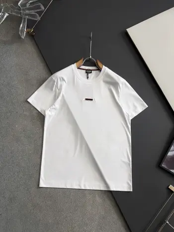 双股丝光进口牛奶丝T恤 高仿杰尼亚T恤/POLO衫