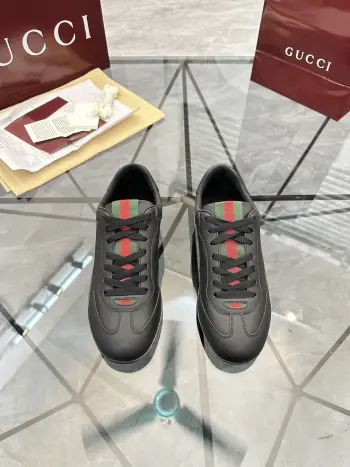 情侣款低帮休闲老爹鞋 高仿古奇男士休闲鞋/板鞋