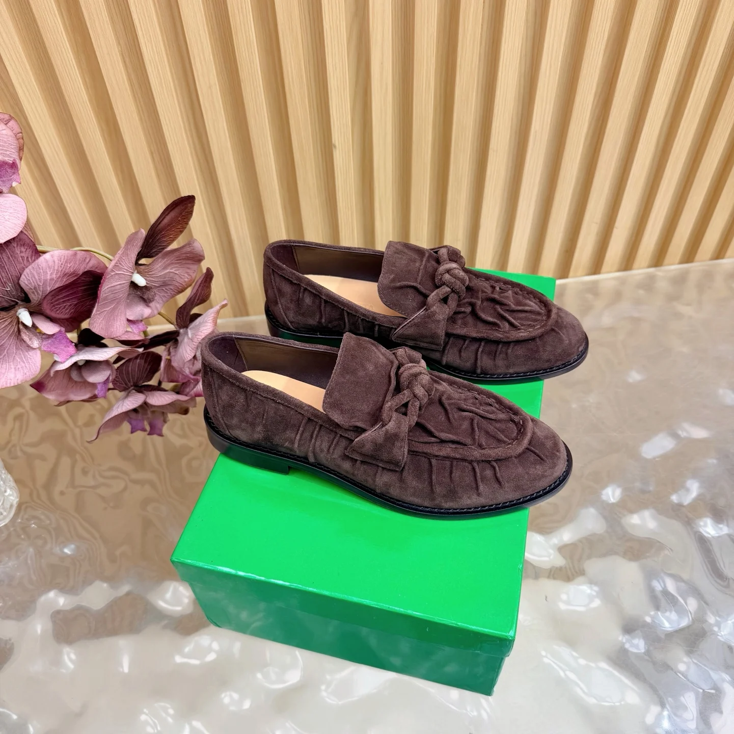 BV 金属麻花跟 乐福鞋