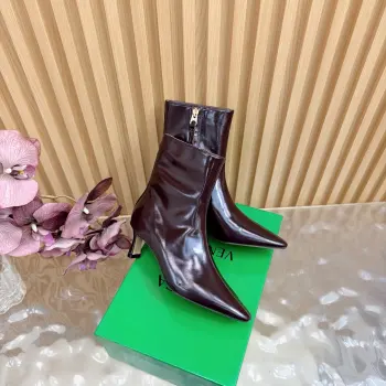 Adamo Series High Heel Ankle Boots Replica Bottega Veneta Womens Boots