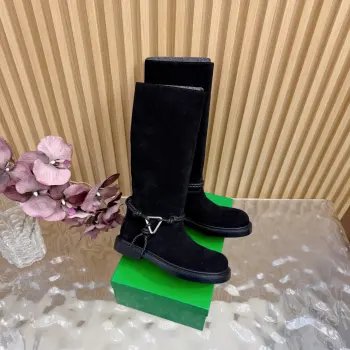 Fashionable Knight Boots with Pedal Design High Boots Replica Bottega Veneta Womens Boots