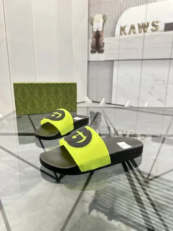 最新款情侣款拖鞋 高仿古奇男士凉鞋/拖鞋