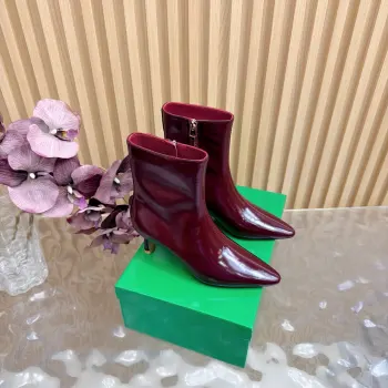 Adamo Series High Heel Ankle Boots Replica Bottega Veneta Womens Boots