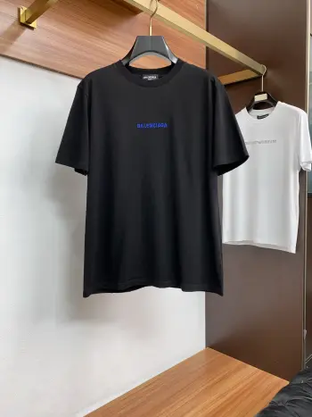  纯棉质圆领短袖 高仿巴黎世家T恤/POLO衫